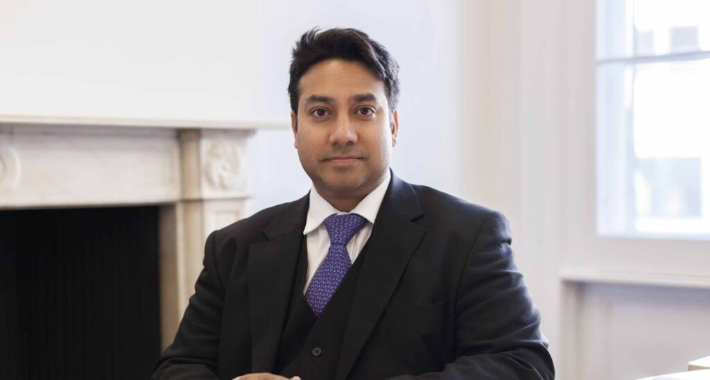 UK-based attorney Anand Beharrylal, KC.  - 