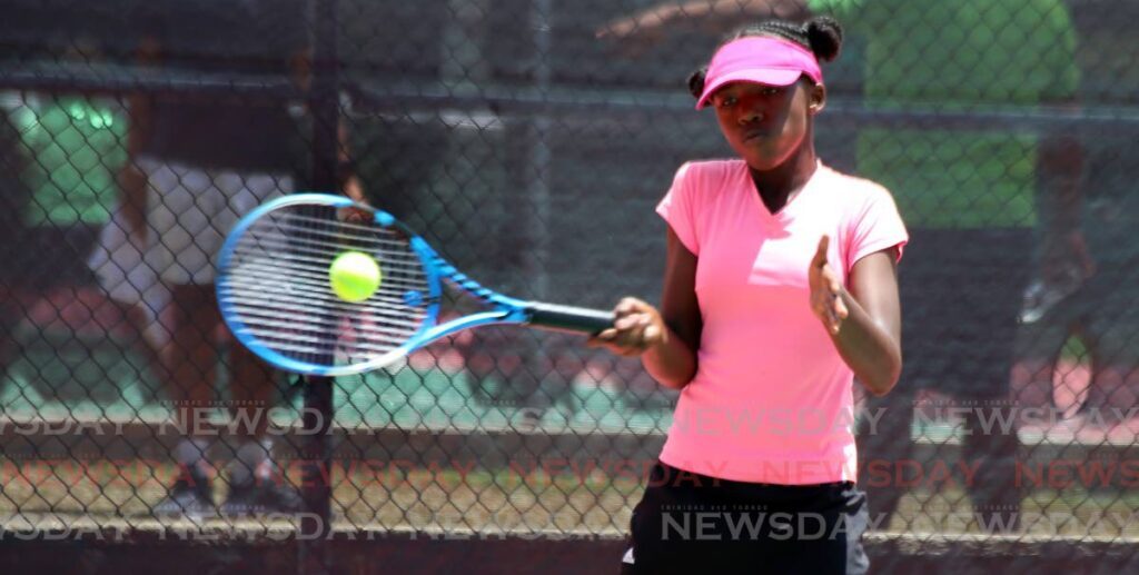 Trinidad and Tobago tennis player Makeda Bain. - File Photo