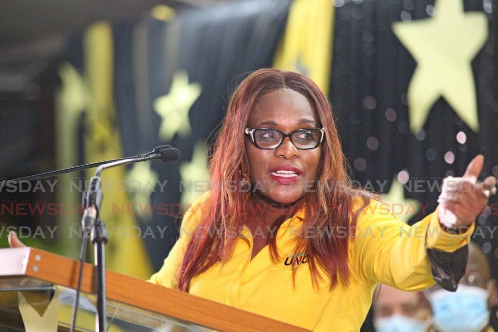 Deputy political leader of the UNC Jearlean John - 