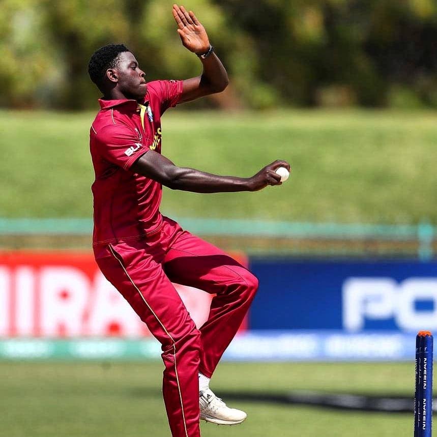 Tobago cricketer Joshua James - 