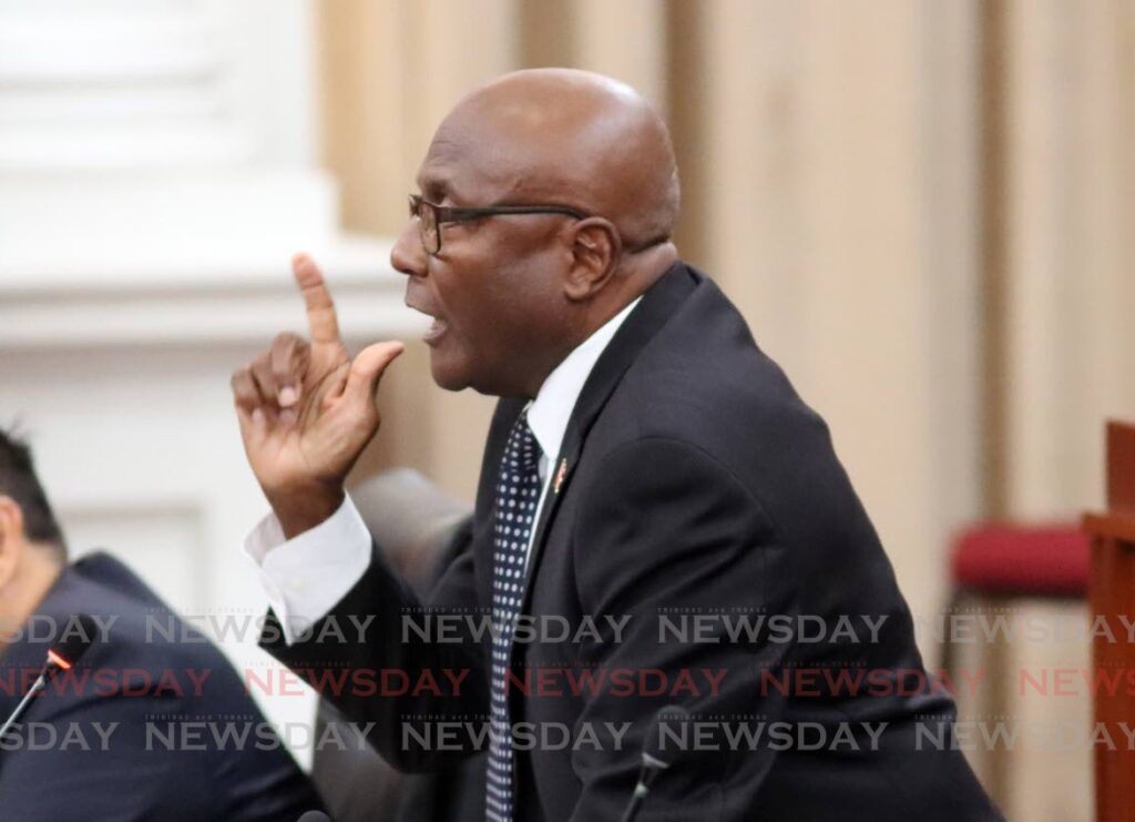 Naparima MP Rodney Charles.  - 