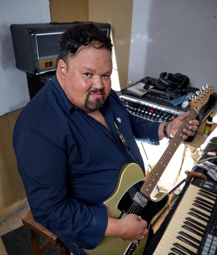 Joey Ng Wai at his Maraval Road rehearsal studio in July 2023.  - Photo by Mark Lyndersay