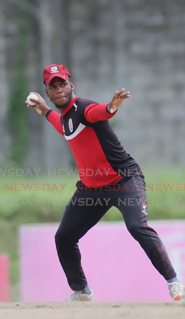 Khary Pierre XI’s Cephas Cooper. TT Red Force's Cephas Cooper.  - 