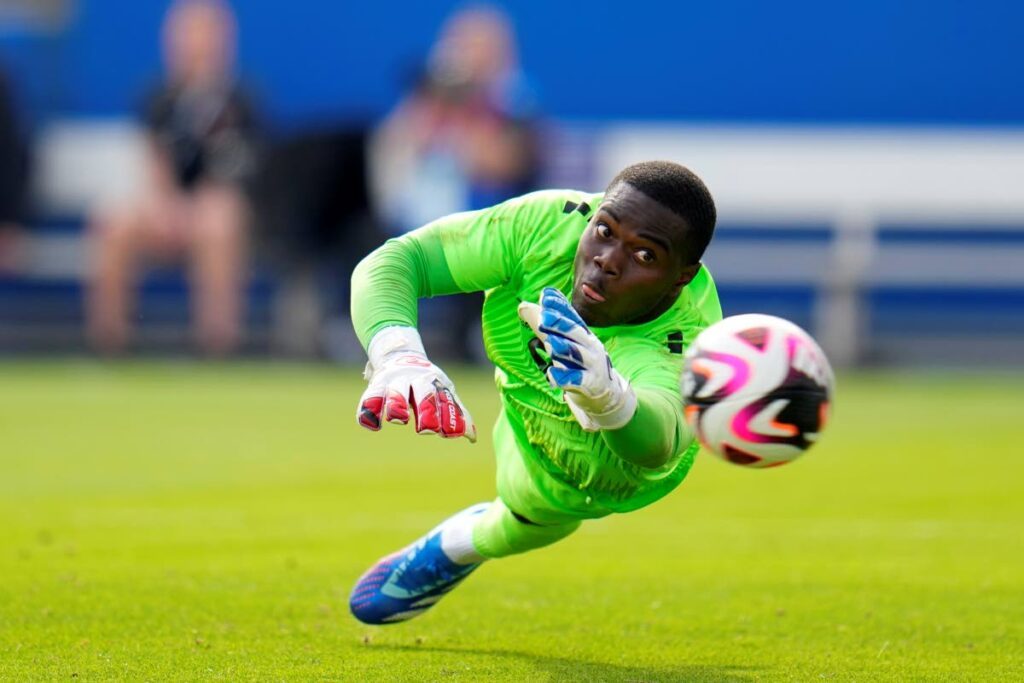 Trinidad and Tobago goalkeeper Denzil Smith. - AP PHOTO