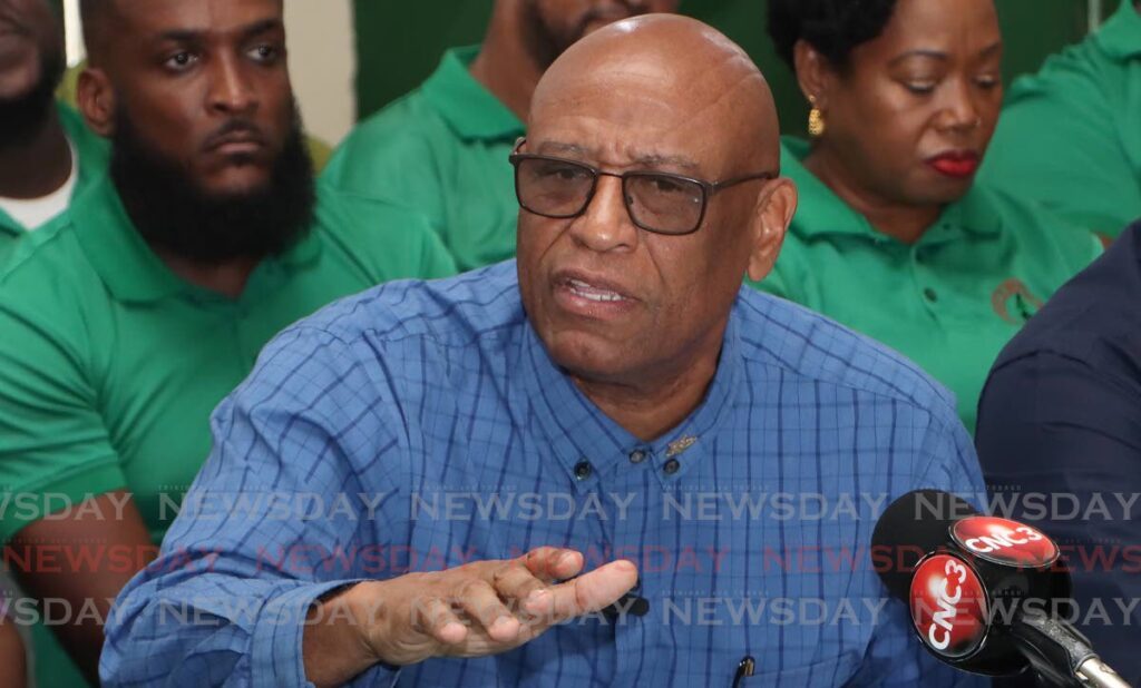 OWTU president general Ancel Roget. - File photo