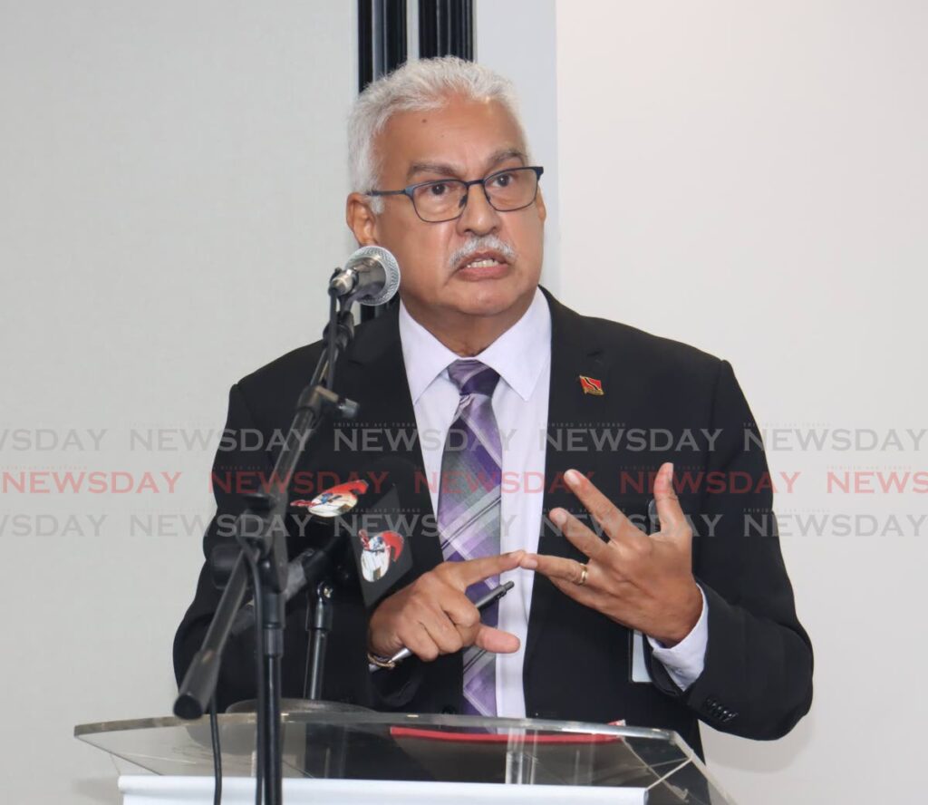 Health Minister Terrence Deyalsingh - 