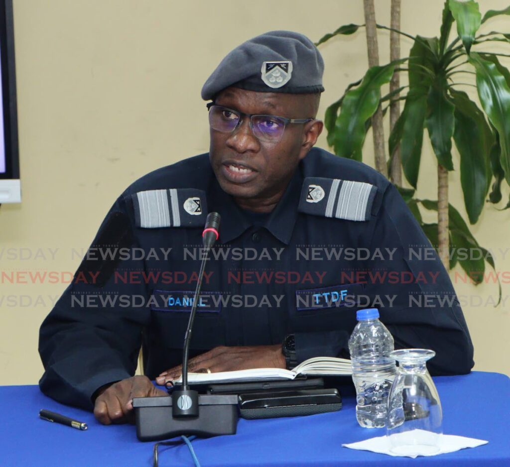 Chief of Defence Staff Darryl Daniel. -