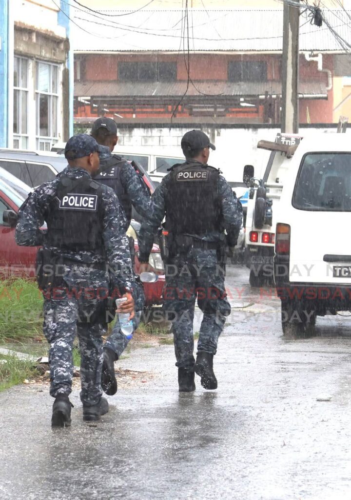 Police officers on patrol in Aranjuez recently. - File photo