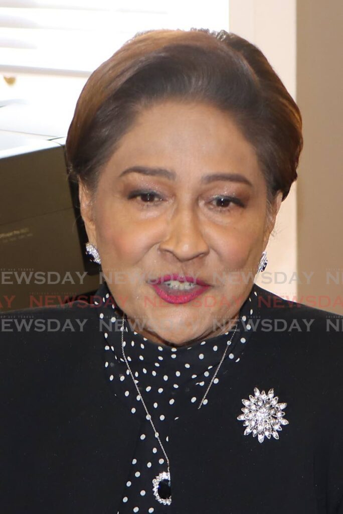 Opposition Leader Kamla Persad-Bissessar.  - 