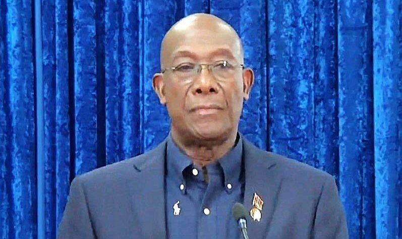 Prime Minister Dr Keith Rowley. - 