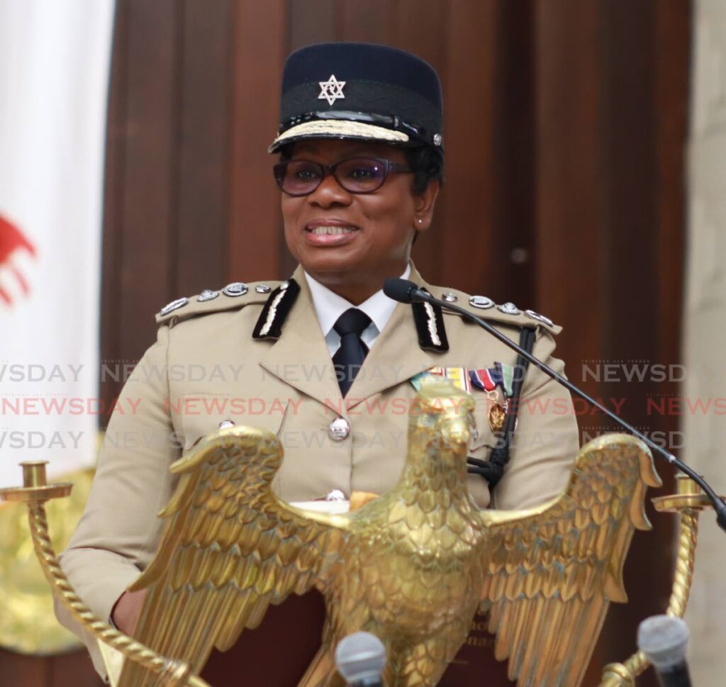 Police Commissioner Erla Harewood-Christopher - Photo by Grevic Alvarado