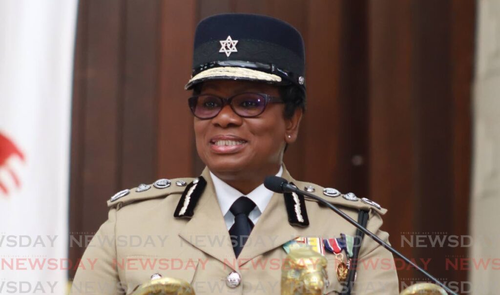 Police Commissioner Erla Harewood-Christopher. - Photo by Grevic Alvarado