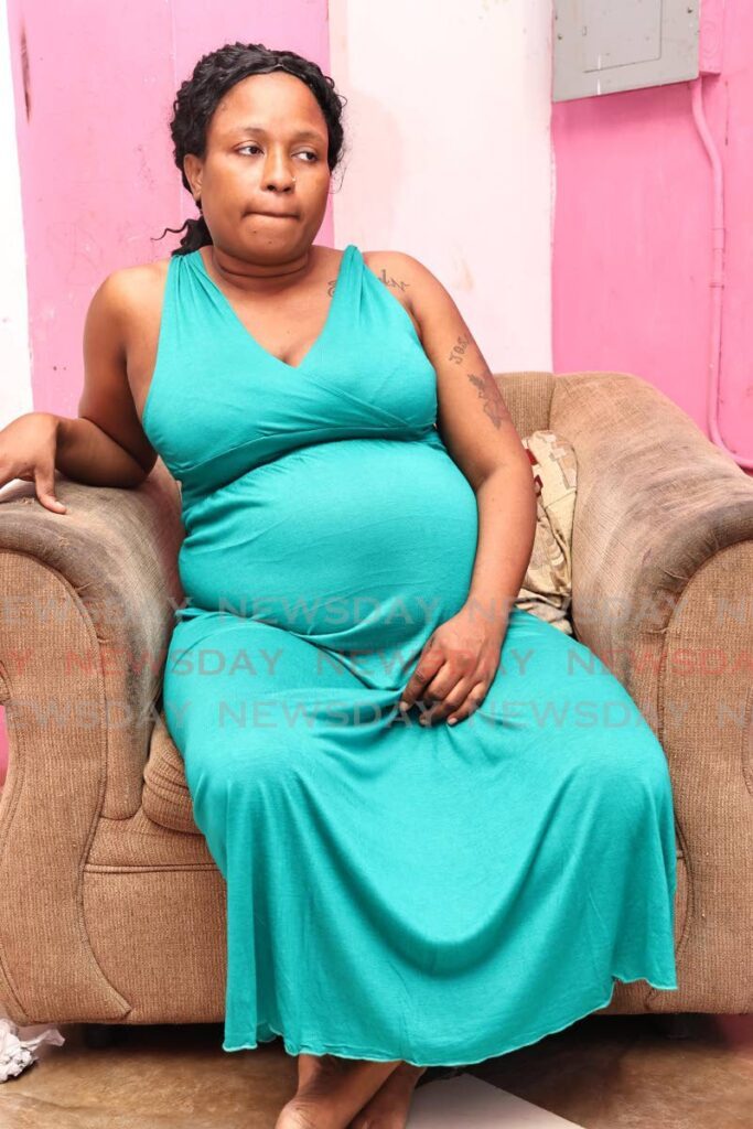 SAD MOM-TO-BE: Candacy Phillip, who is pregnant with her fifth child, is desperate for closure as her husband, oil worker Pete Phillip, remains missing and presumed dead at sea. - Photo by Lincoln Holder