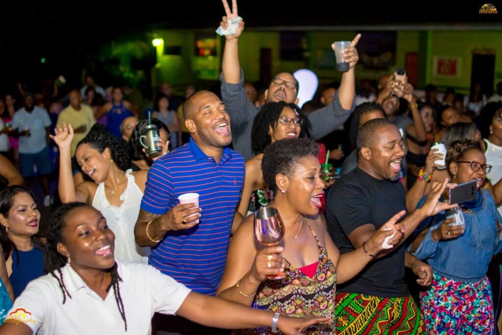 Patrons enjoy the music at a previous Bishop Anstey Junior School Carnival party.  - 