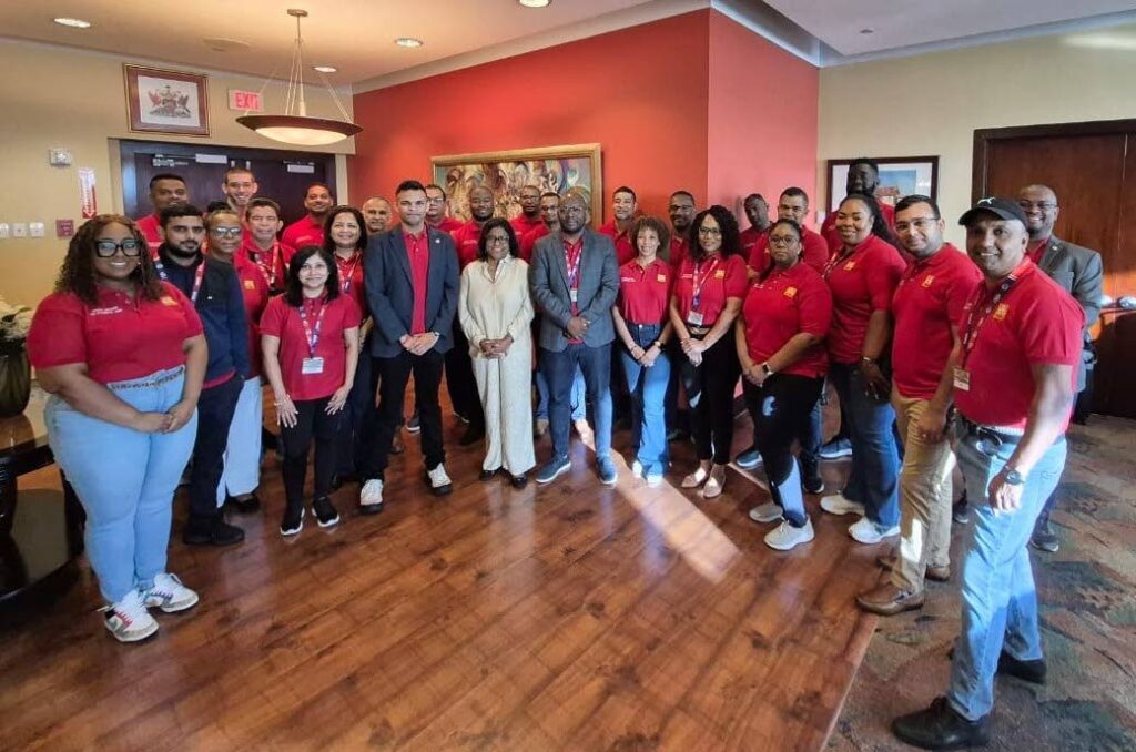 Trade Minister Paula Gopee-Scoon, centre, leads a trade mission to Dominica alongside the TTMA and 29 companies from January 19-22. - Photo courtesy MTI 