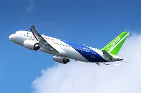 A Comac C919 aircraft. - Photo courtesy Aerotime 