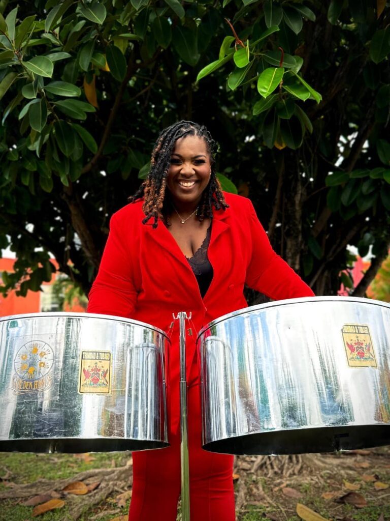 Golden Hands arranger Vanessa Alexandra Headley-Brewster credits her late mother with her deep love for the steelpan. - 