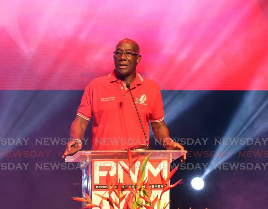 Prime Minister Dr Keith Rowley - Photo by Faith Ayoung