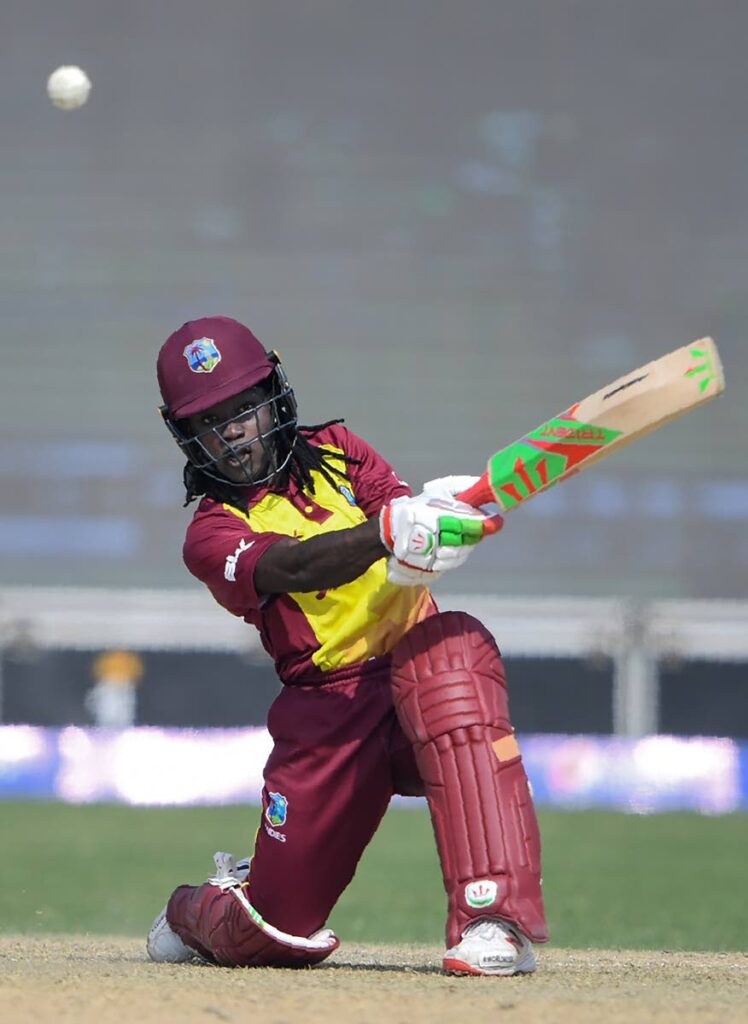 West Indies cricketer Deandra Dottin. - 