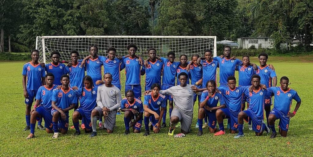 The Scarborough Secondary football team. - Photo courtesy Scarborough Secondary