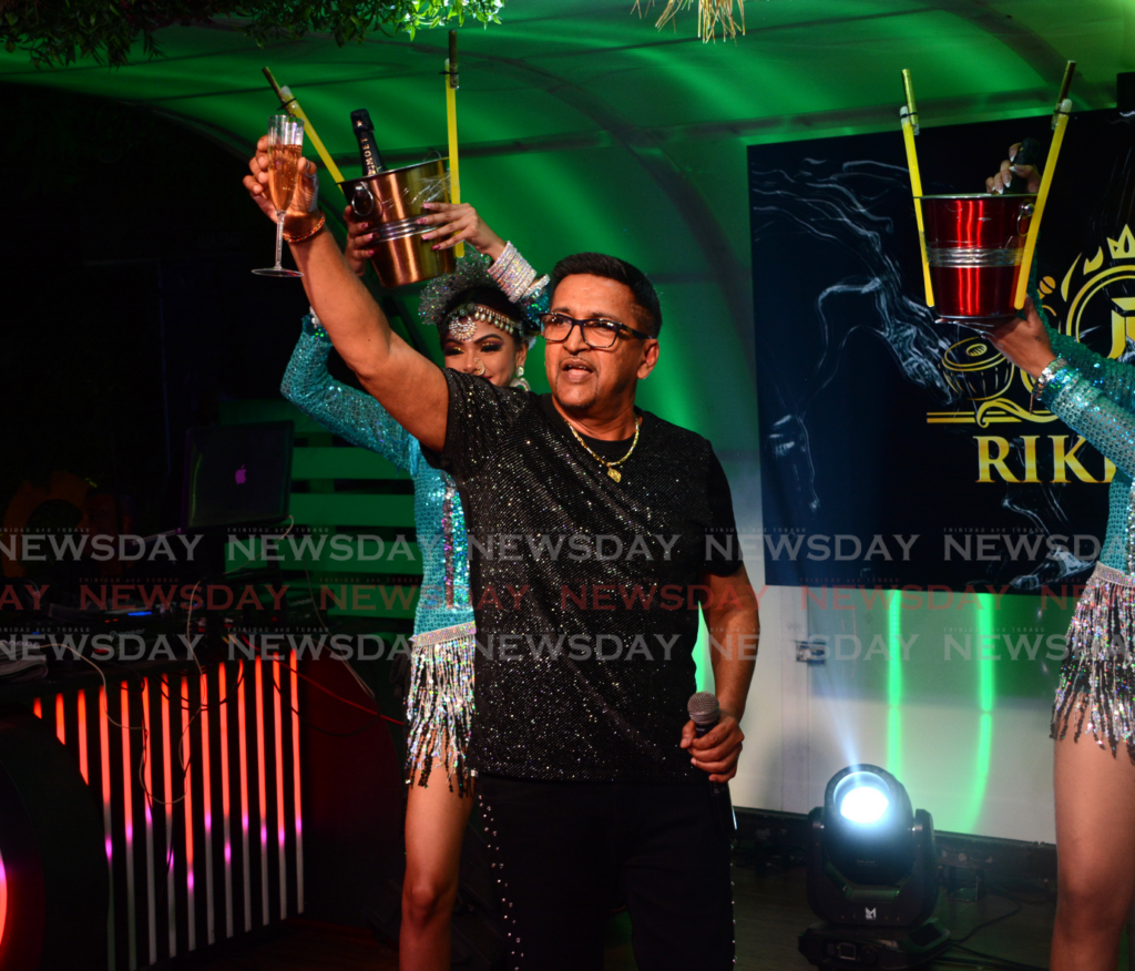 Nine-time CSM king Rikki Jai performed Happy Anniversary at the Chutney Soca Monarch semifinals at La Tropical, Rig Compound on February 8. - Photo by Innis Francis  