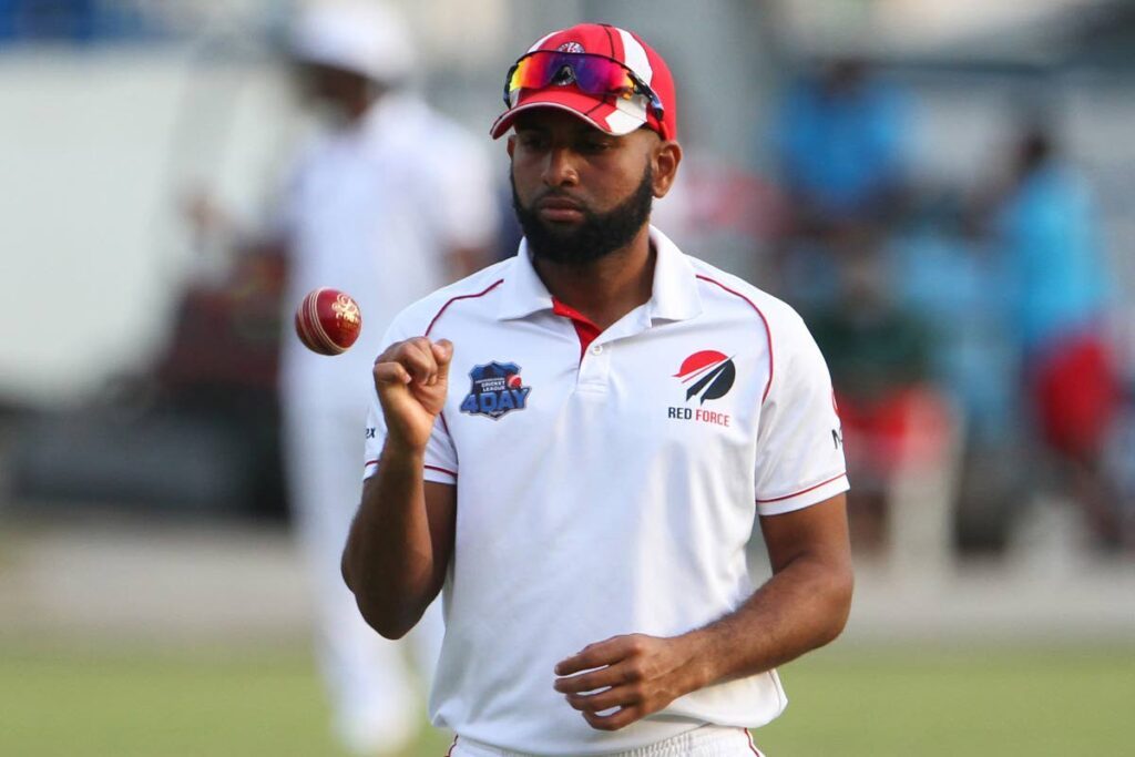 Red Force spinner Yannic Cariah  - 