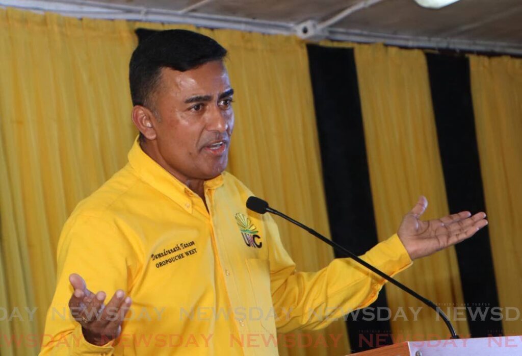 Oropouche West MP Davendranath Tancoo. - File photo