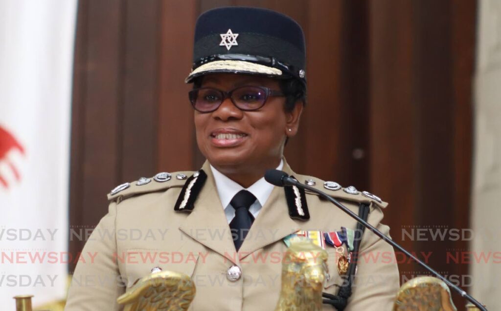 Police Commissioner Erla Harewood-Christopher. - Photo by Grevic Alvarado