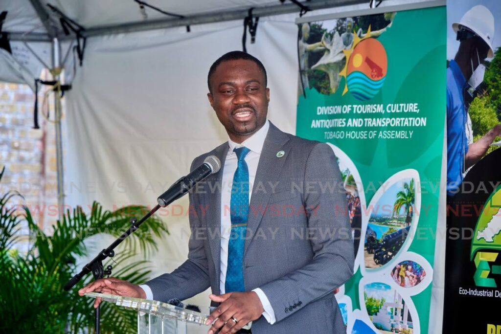 Chief Secretary Farley Augustine. - 