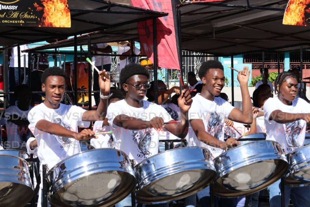 Massy Trinidad All Stars Youth Steel Orchestra - Photo by Faith Ayoung