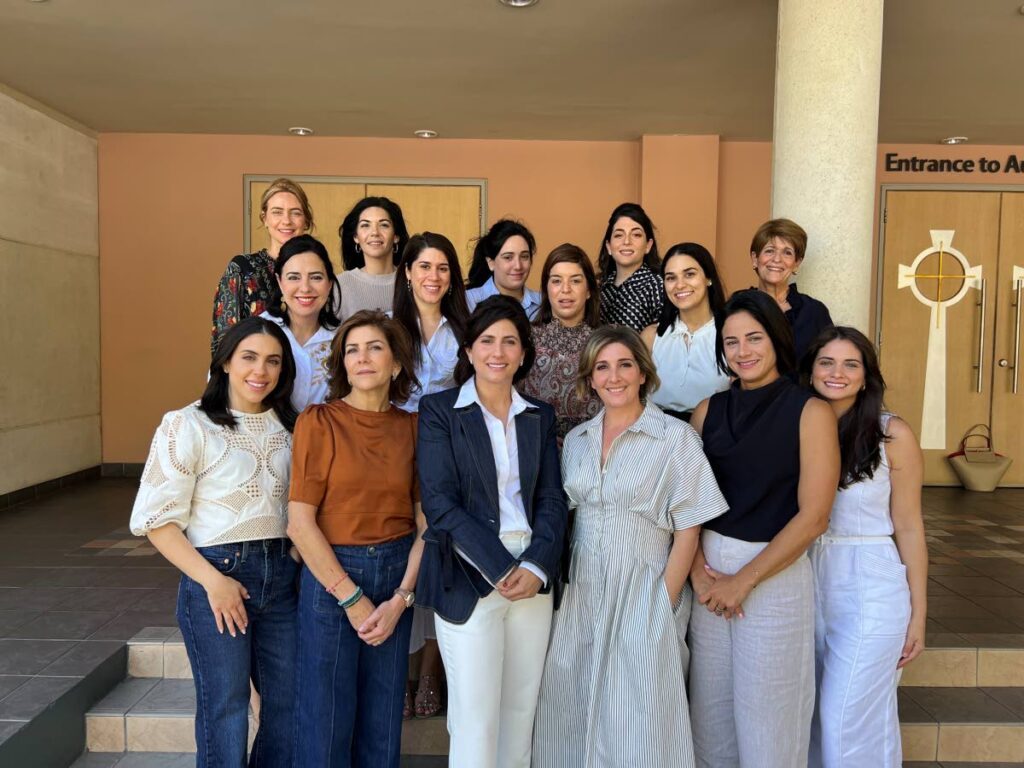 Members of the SLWA, from left, front row: cultural chairperson Sabrina Moses, senior member Gabriella Azar, president Genevierve Hadeed, vice president Rosemarie Abed, corresponding secretary Nicola Sabga, social chairperson Rene Haloute. Middle row: compliance/legal officer Elizabeth George,
public relations officer Anna Aboud, past president Josephine Zakour, service chairperson Alyssa Naime. Back row: membership officer Amanda Collier, recording secretary Sarah Wihby, treasurer Tatiana Sabga, junior member Joanna Sabga-Aboud and senior member Linda Hadeed. - Photo courtesy SLWA