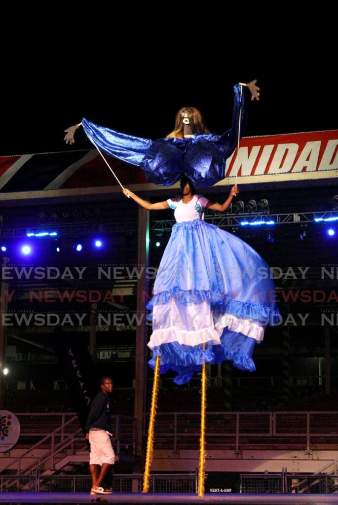 Daniella Carr shows her Dame Loraine Queen of the Ancestors. - Photos by Faith Ayoung