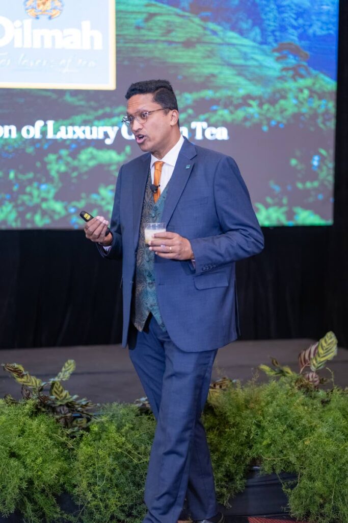 Dilhan C Fernando, CEO of Dilmah Tea.  - 