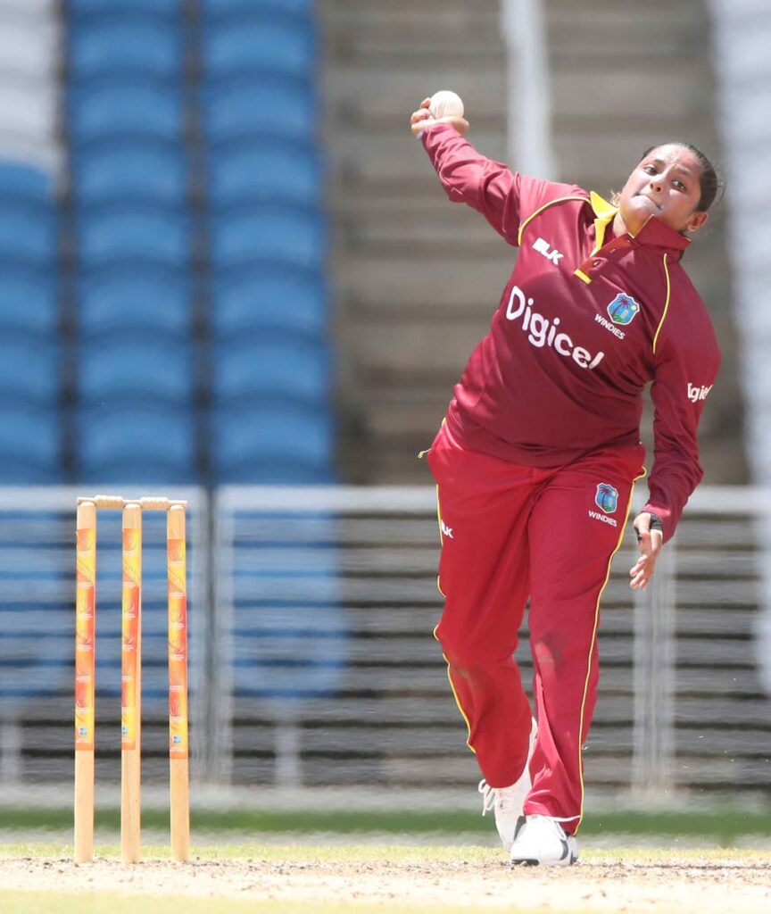 Trinidad and Tobago bowler Anisa Mohammed. (FILE PHOTO) - 