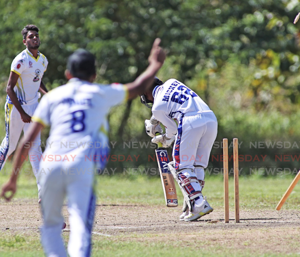 PRESENTATION College Chaguanas kept their unbeaten streak alive by bringing an end to Naparima College’s perfect start after delivering a convincing 70-run victory at Lewis Street Ground, San Fernando, on February 11. - Photos by Lincoln Holder