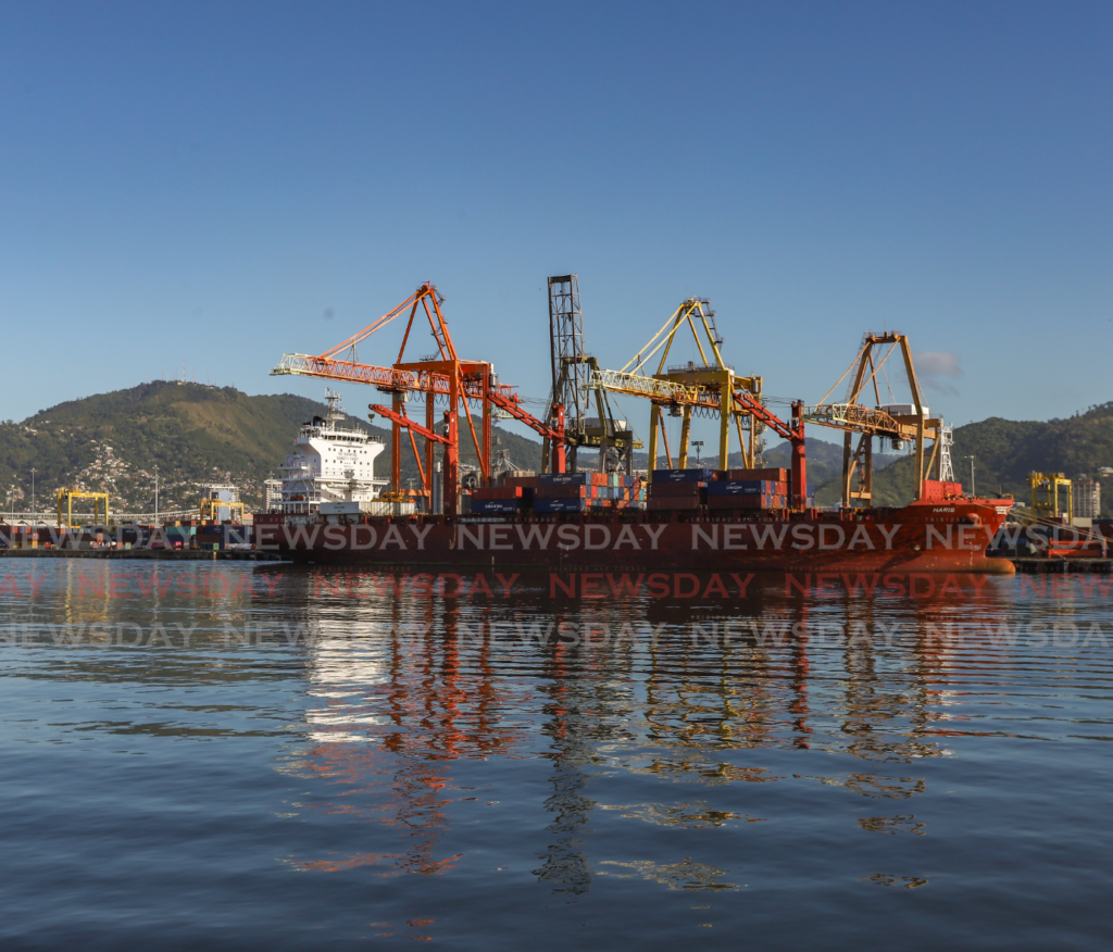 The Port of Port of Spain. Supply-chain disruptions, particularly port congestion, impacts the operations of 49 per cent of respondents in an AmChamTT economic survey. - Photo by Jeff K. Mayers