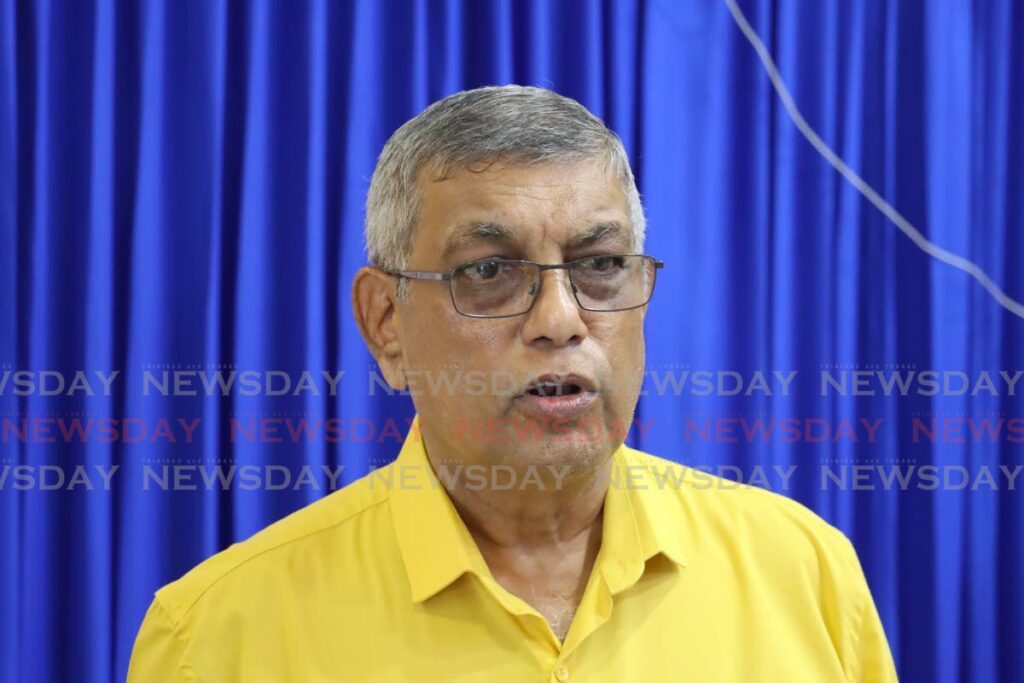 Secretary General of the Sanatan Dharma Maha Sabha (SDMS) Vijay Maharaj. 