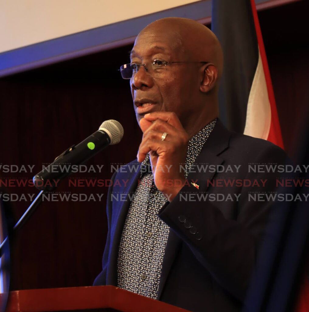 Former prime minister Dr Keith Rowley - 