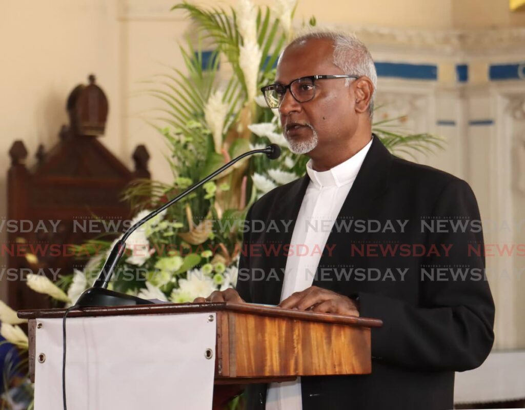 Fr Martin Sirju  - Photo by Faith Ayoung