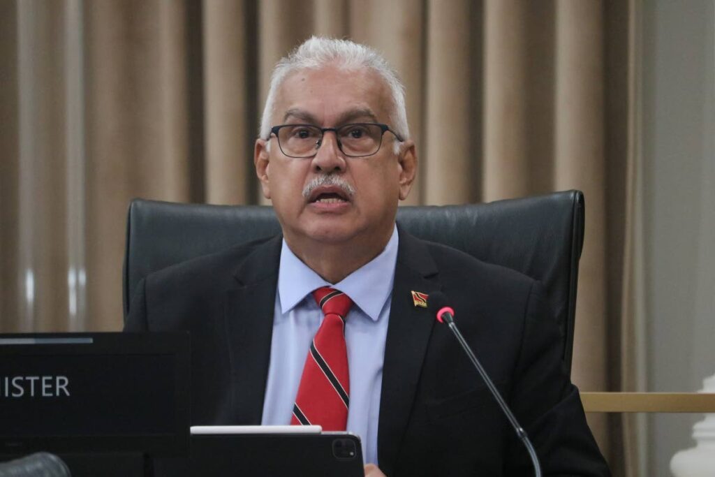 Minister of Health Terrence Deyalsingh. FILE PHOTO - 