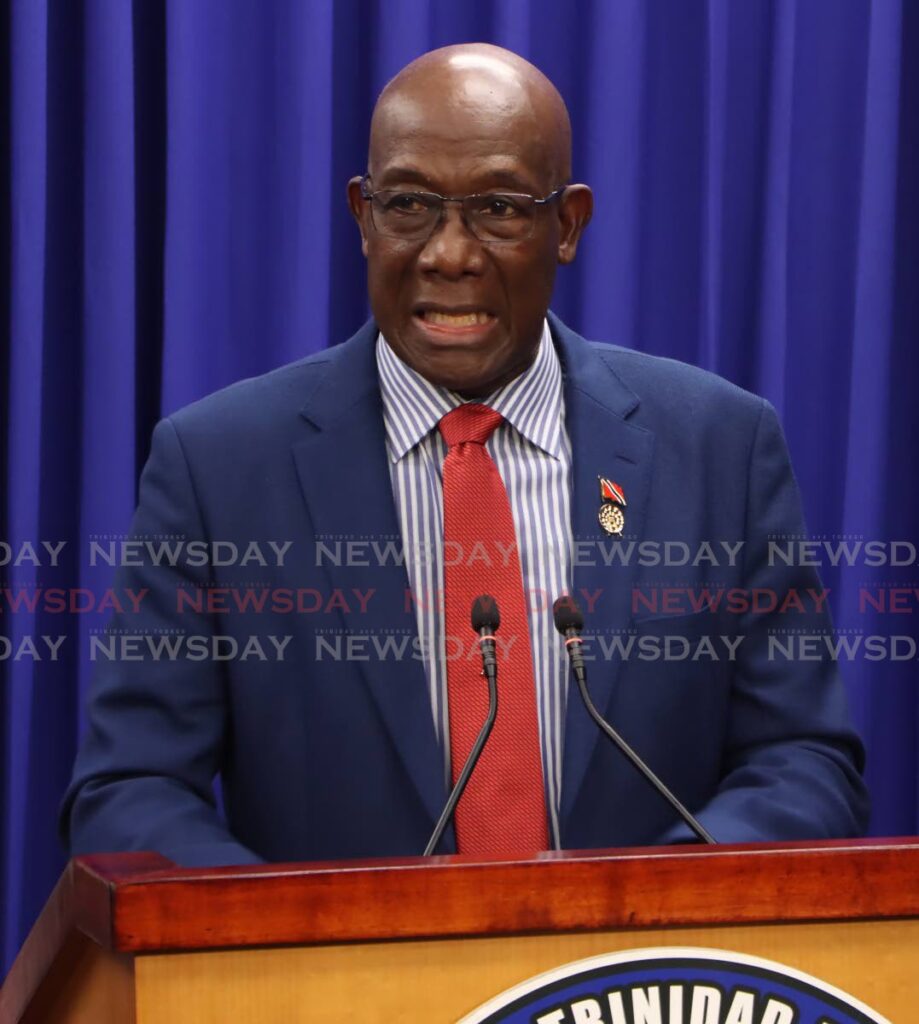 Former prime minister Dr Keith Rowley - Angelo Marcelle