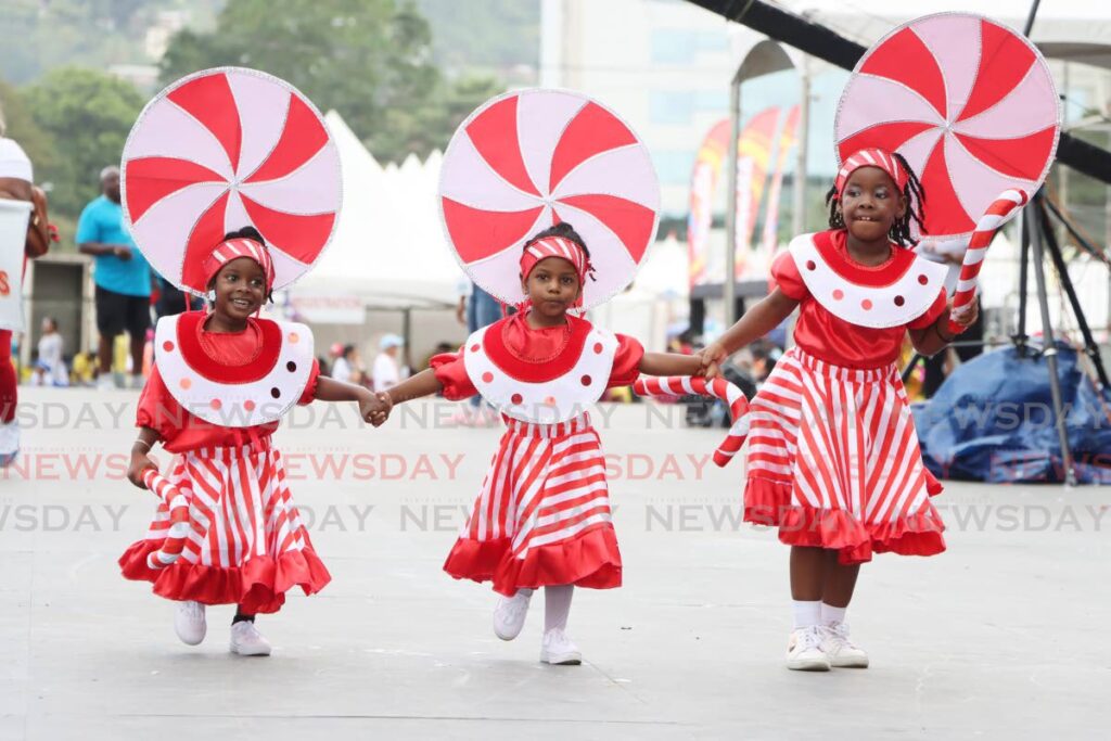 Active Leaders Academy masqueraders portray Treats Fuh So during the Red Cross Children’s Carnival parade, Queen’s Park Savannah, Port of Spain on February 22. 
PHOTO BY Ayanna Kinsale - Ayanna Kinsale