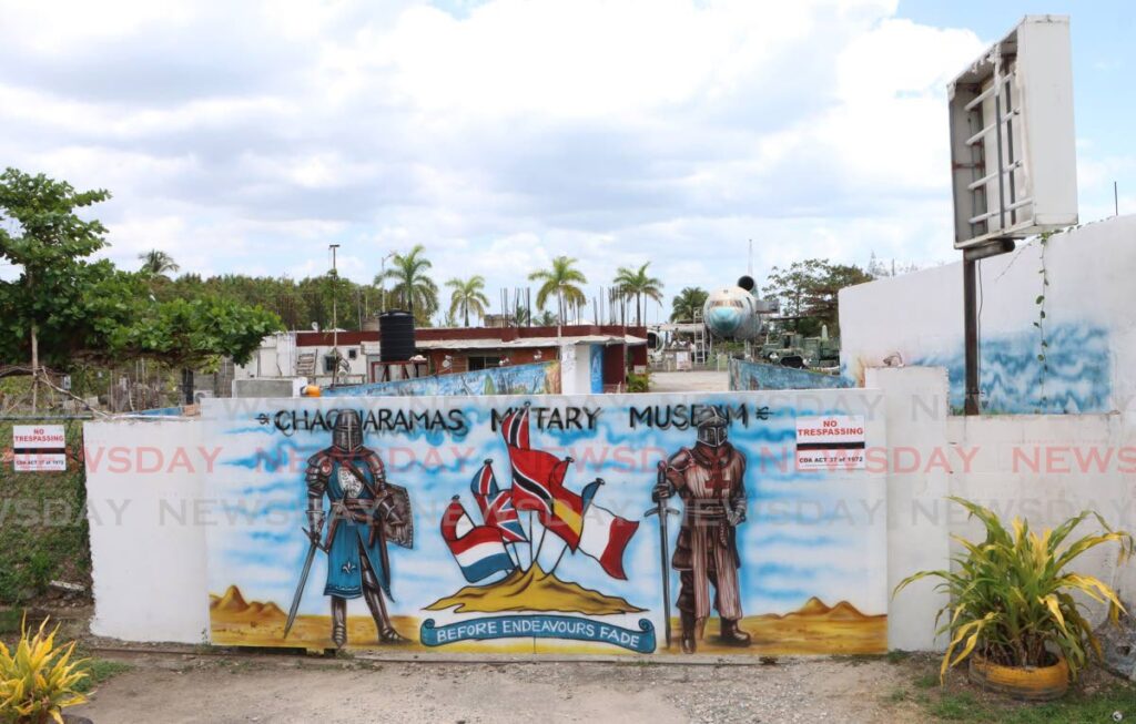 The gates to the Chaguaramas Military Museum remained locked on March 4, days after the Chaguaramas Development Authority took control of the property.  - Photo by Angelo Marcelle