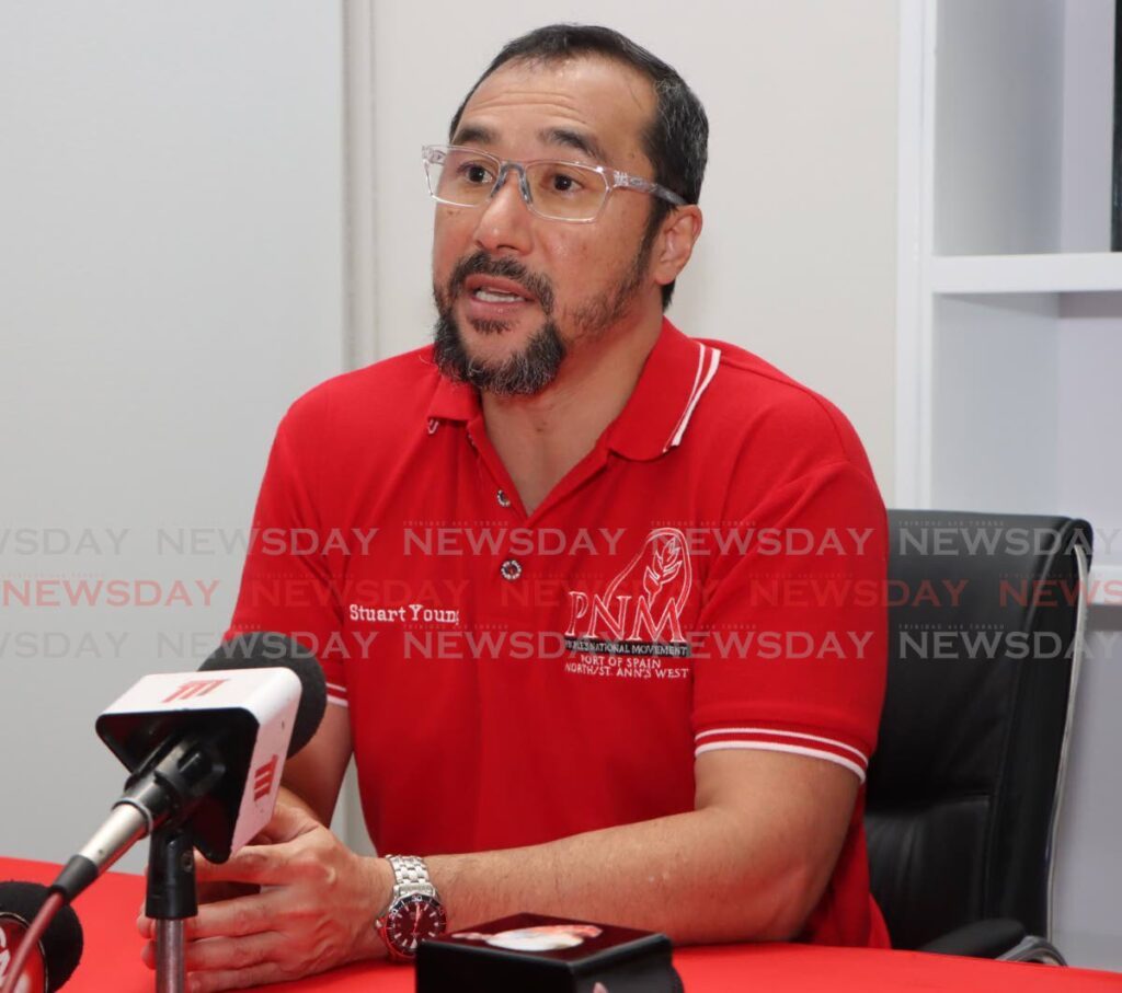 Energy Minister Stuart Young - Photo by Angelo Marcelle