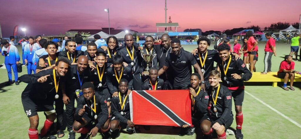 Trinidad and Tobago men were crowned Jr Pan Am hockey champions on March 16 in Barbados. - 