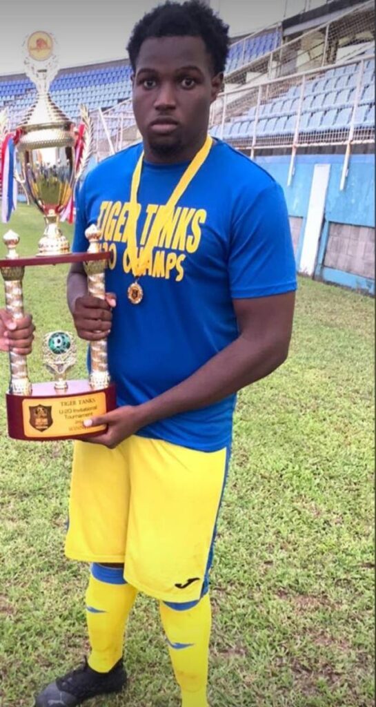 University of Trinidad and Tobago striker Jerry Morris.  - courtesy Stephen Williams