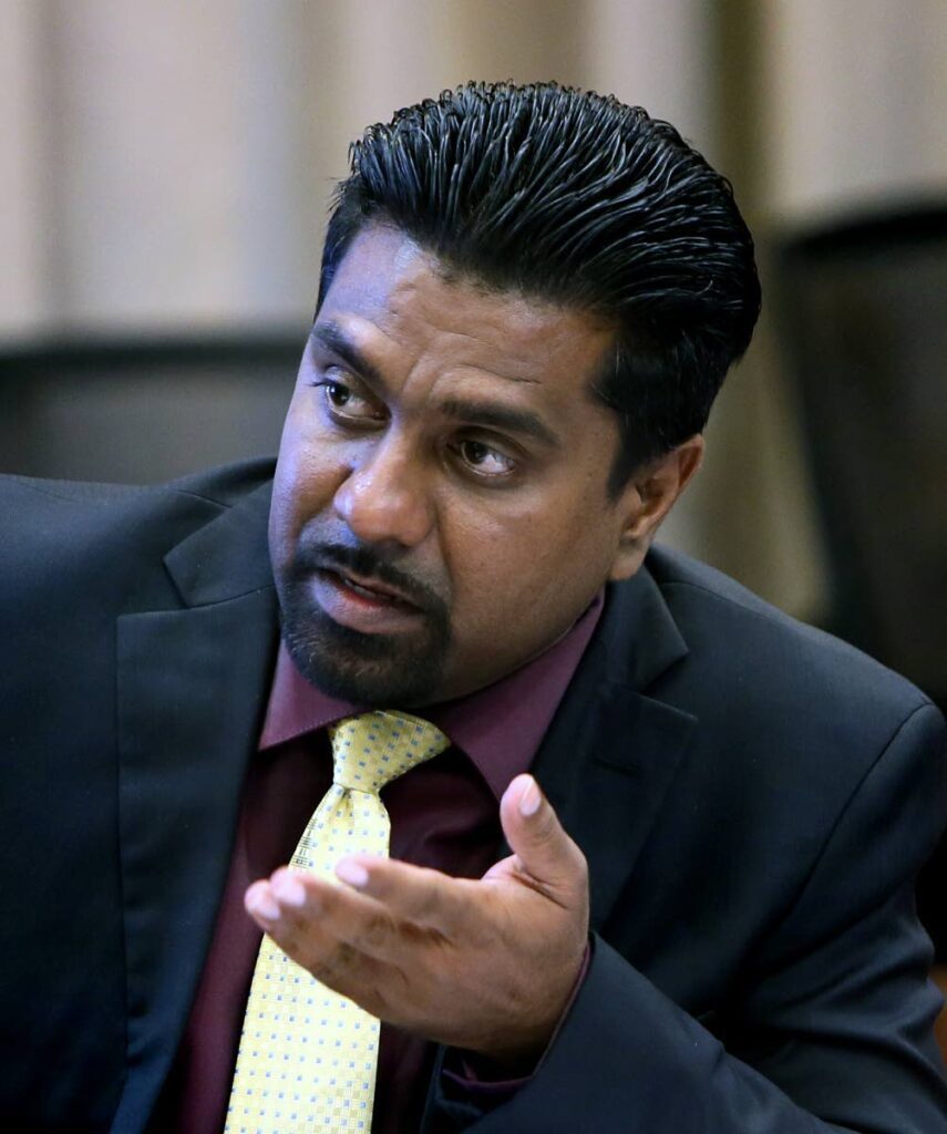 UNC Senator Gerald Ramdeen. - 