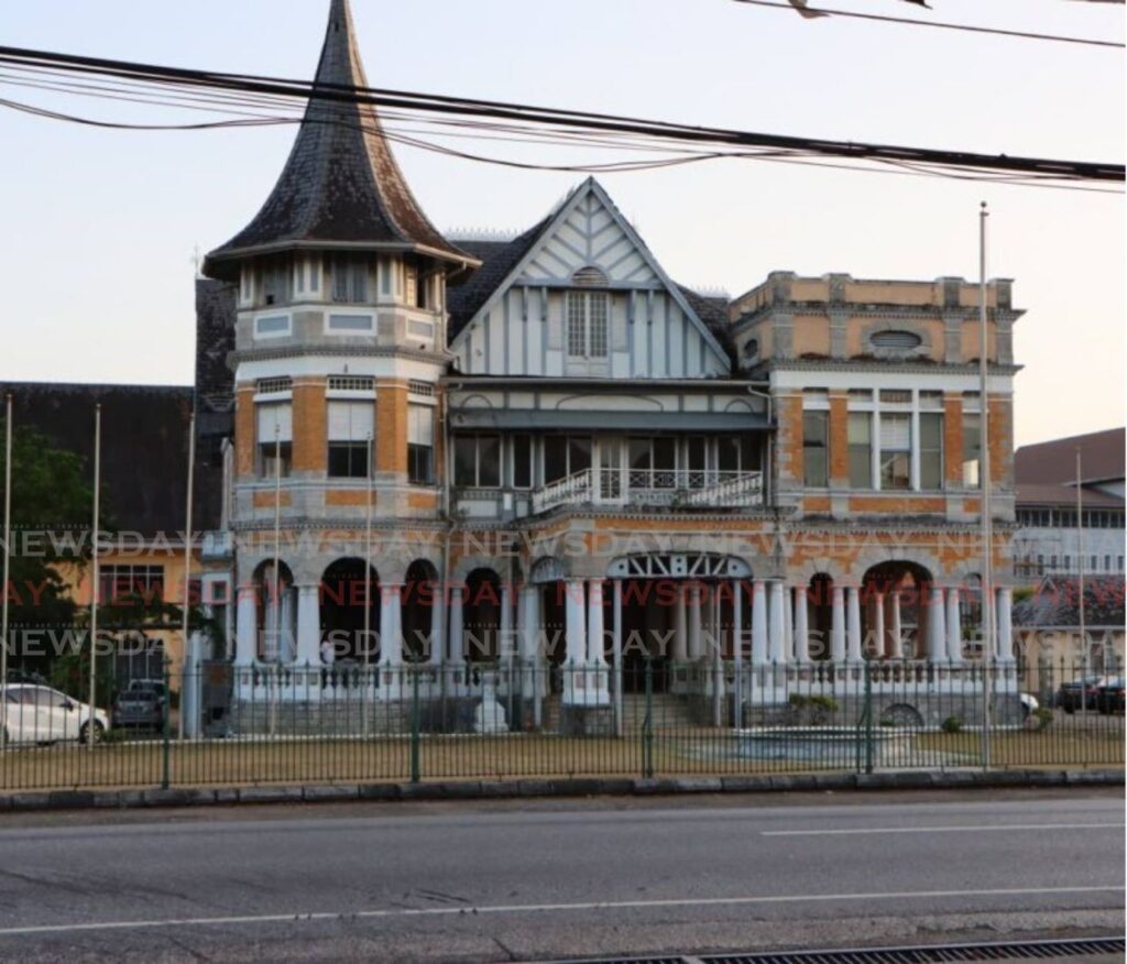 One of the main offices of the Strategic Services Agency, is located at Knowsley, Queen's Park West, Port of Spain.  - File photo by Angelo Marcelle