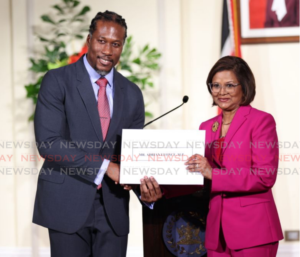 Minister of Housing and Urban Development Adrian Leonce. - Photo by Jeff K Mayers